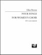 Four Songs for Women's Choir SSAA Choral Score cover